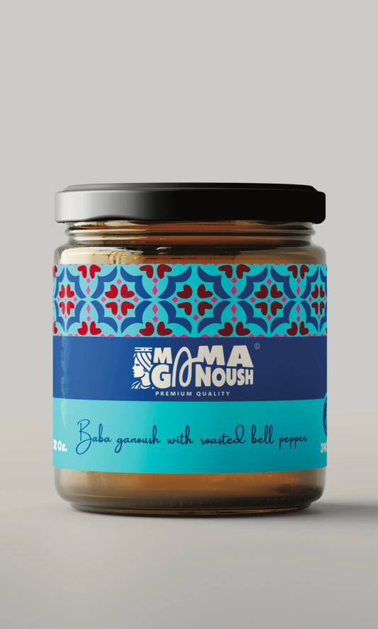 Roasted Red Bell Peppers Baba Ganoush