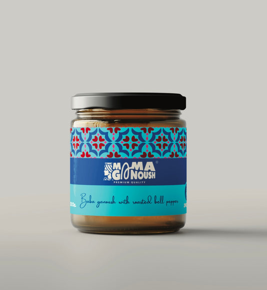 Roasted Red Bell Peppers Baba Ganoush