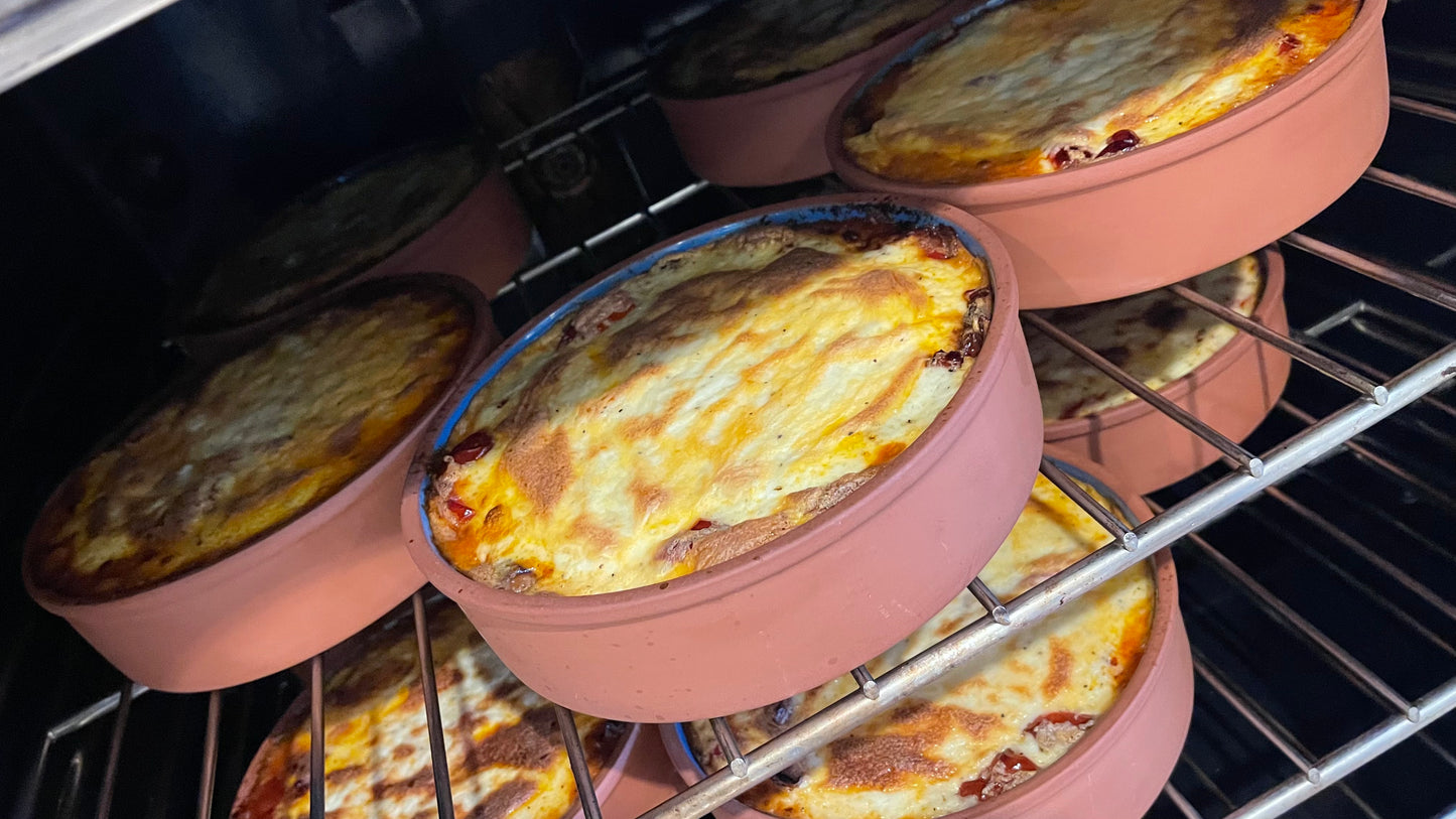 Baked Musakka with Bachamel  "Brunch Special"