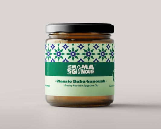 Classic Baba Ganoush / Smoky Roasted Eggplant Dip