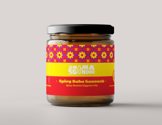 Spicy Baba Ganoush / Spicy Roasted Eggplant Dip